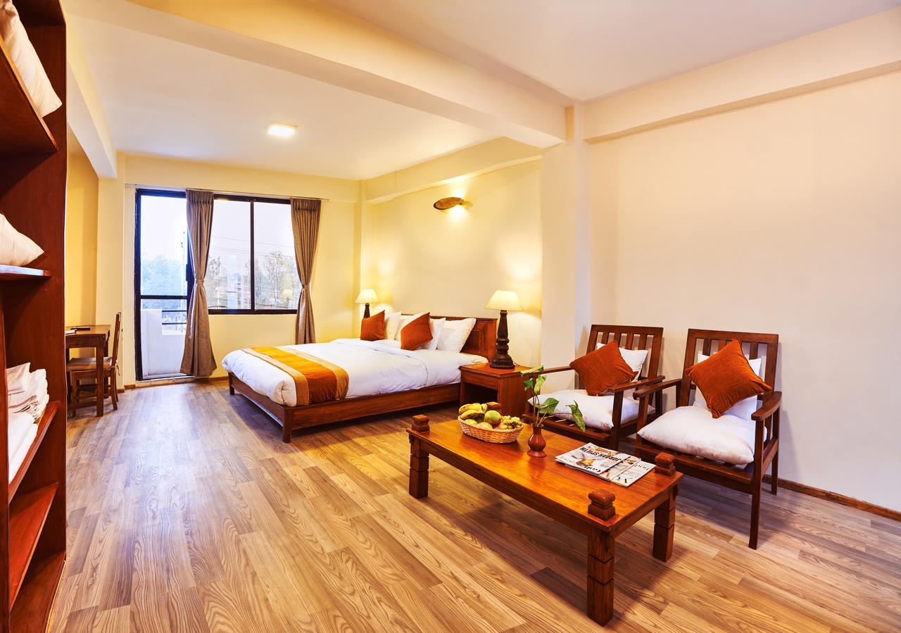 Golden Temple Inn Kathmandu Bagian luar foto